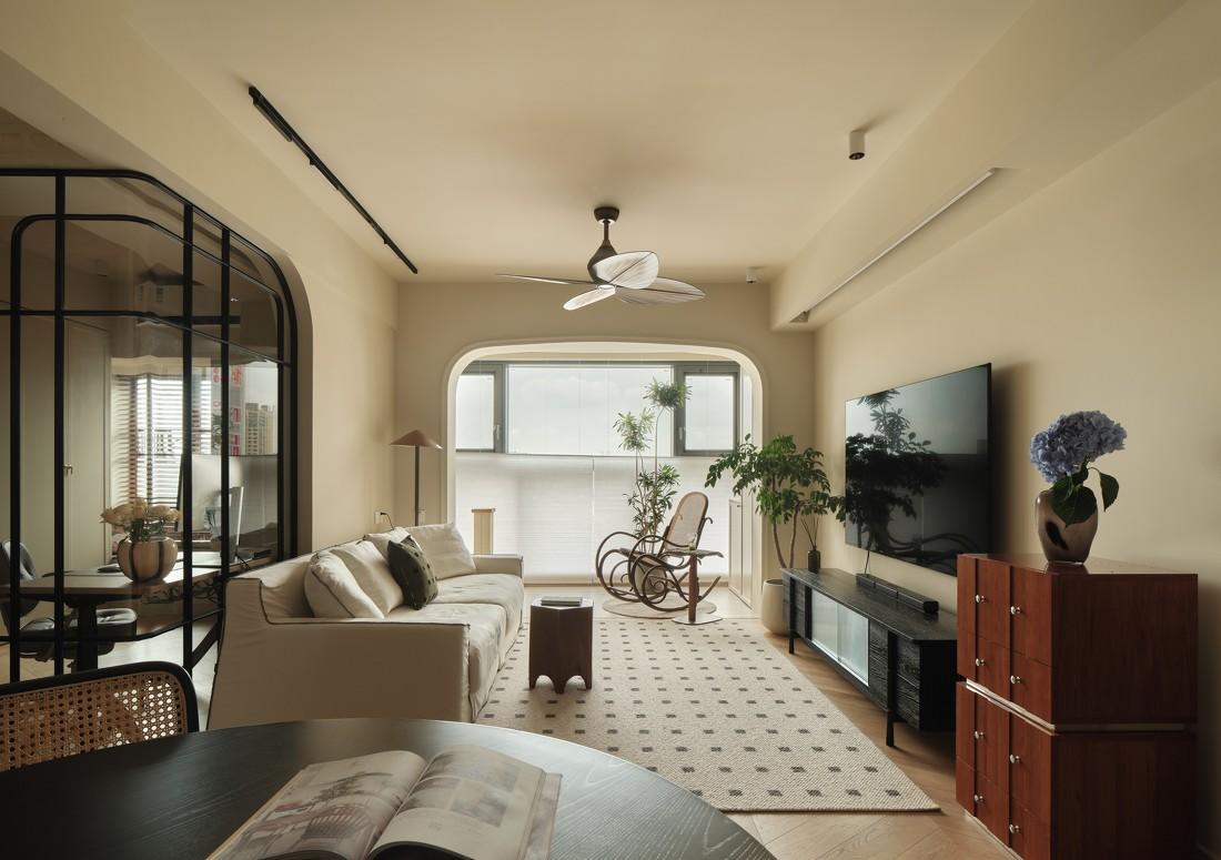 89㎡南洋复古风一人一猫独居住宅设计-18