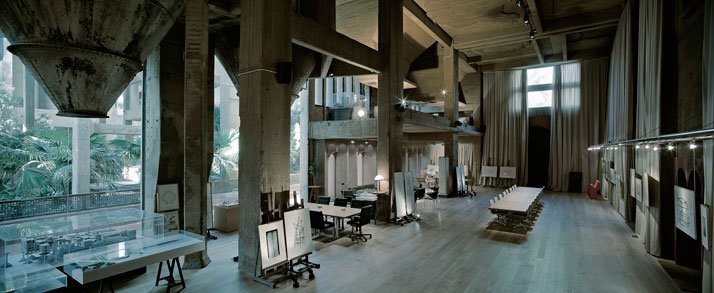 A former Cement Factory is now the workspace and residence of Ricardo Bofill-1