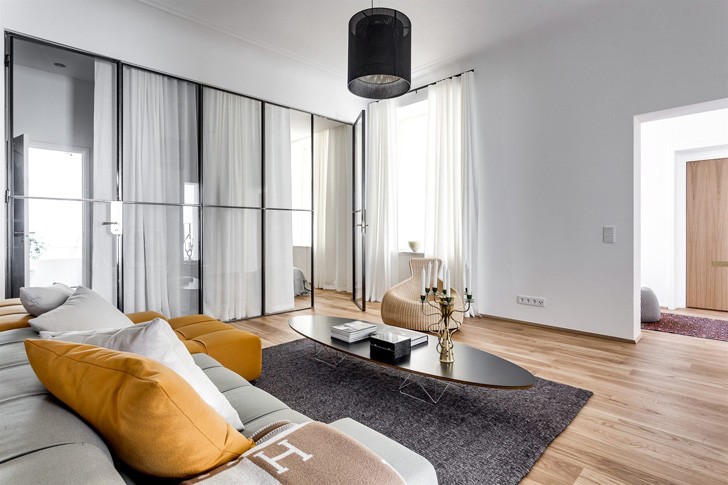瑞典现代两居室公寓设计-3