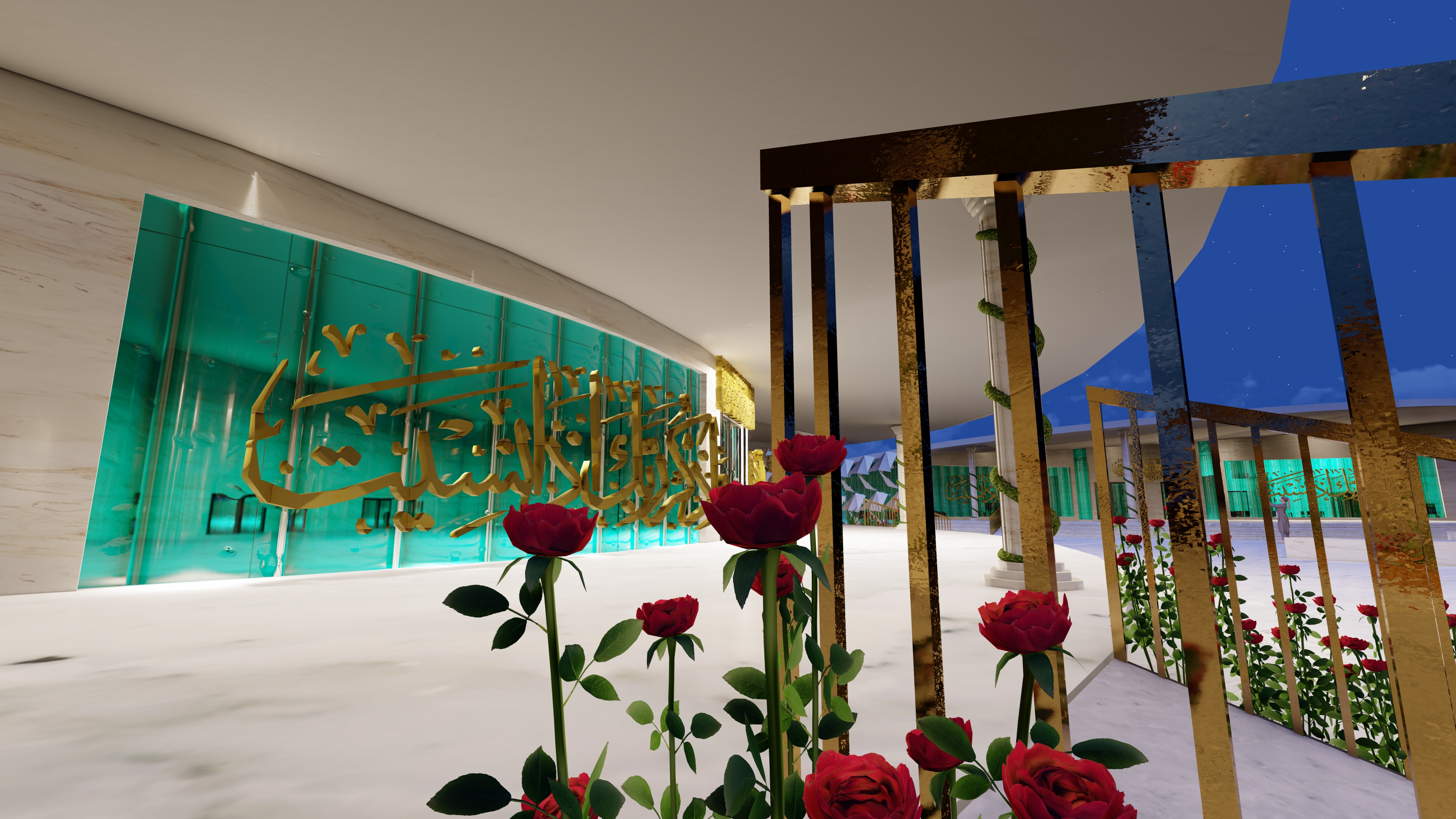 GRADUATION PROJECT ( ISLAMIC MUSEUM IN NEW RASHID )-21