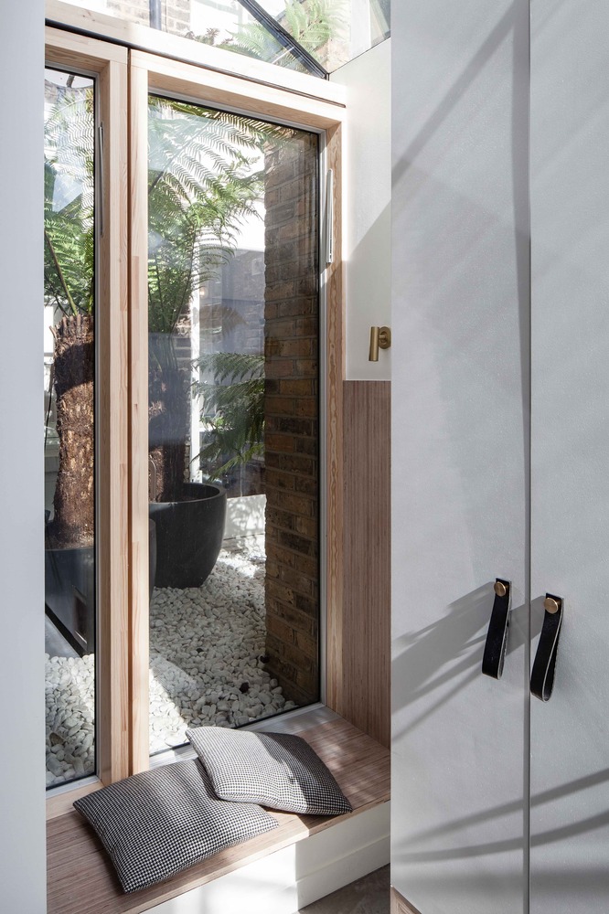 伦敦 80 平米住宅变身记——灵活空间与花园景观的完美融合-27