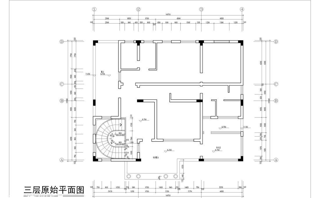 现代中式新农村别墅设计-34