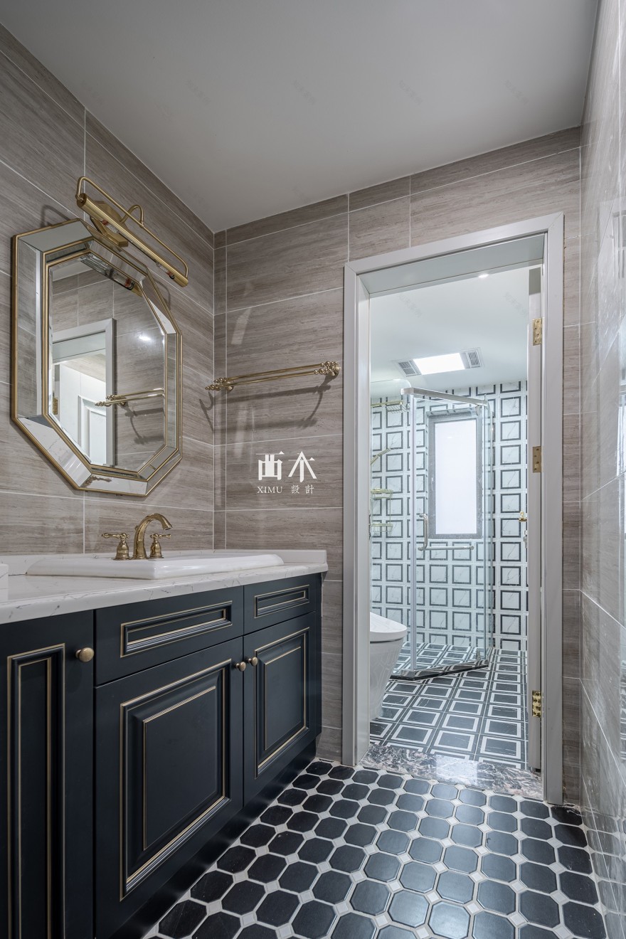 龙湖 U 城美式混搭风住宅设计丨中国重庆丨XIMU DESIGN-12