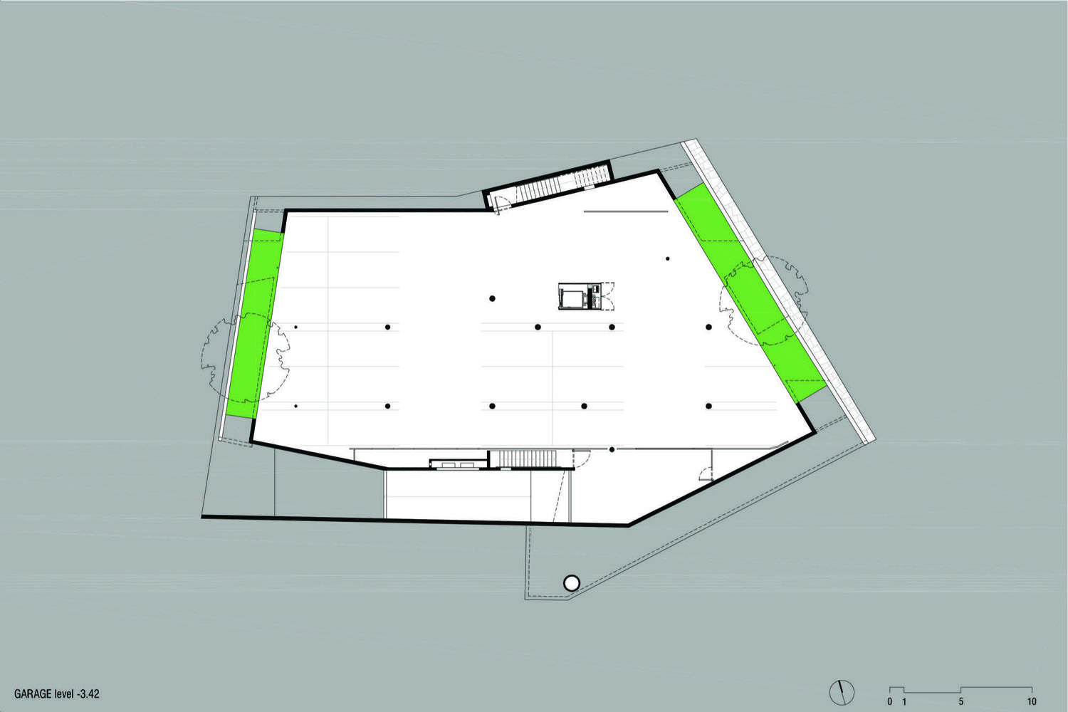 卢加诺 Casa Pico 建筑 · 多功能设计融合自然与科技-104