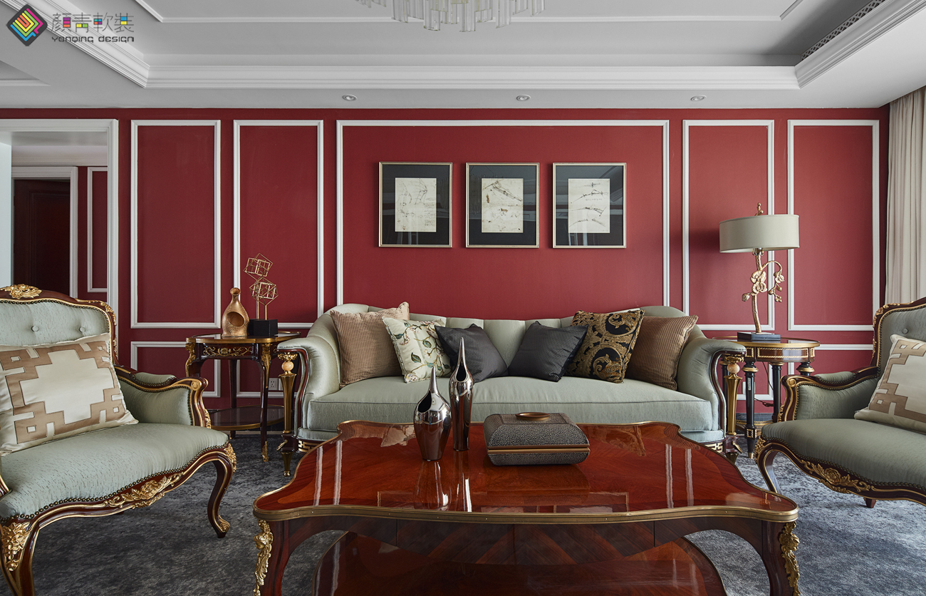 辰佑设计·颜青软装作品【赛文的九一年】-17