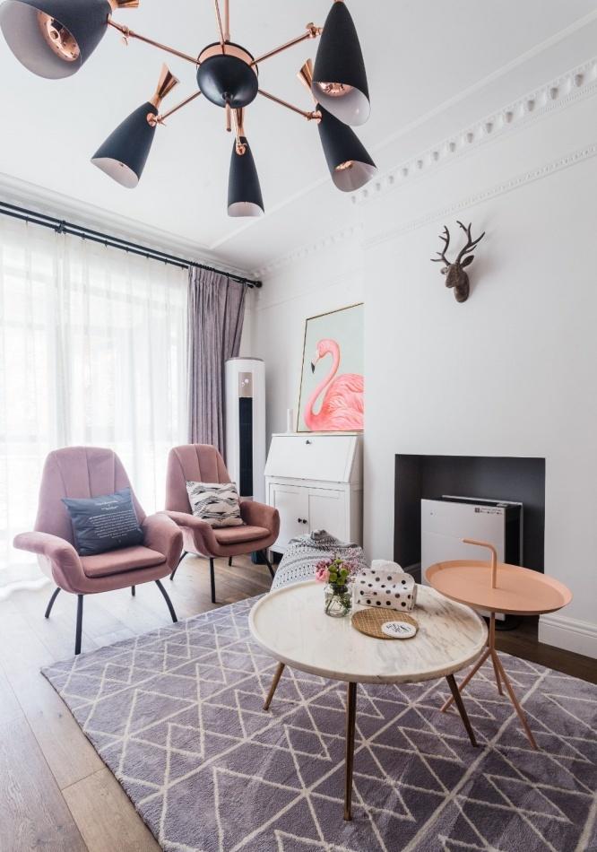 81㎡北欧风甜蜜空间，满屋恋爱气息-17