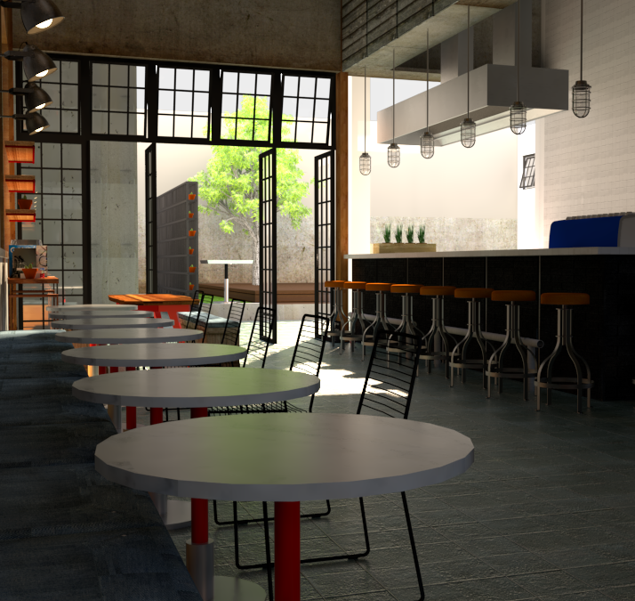 咖啡吧室内设计-7