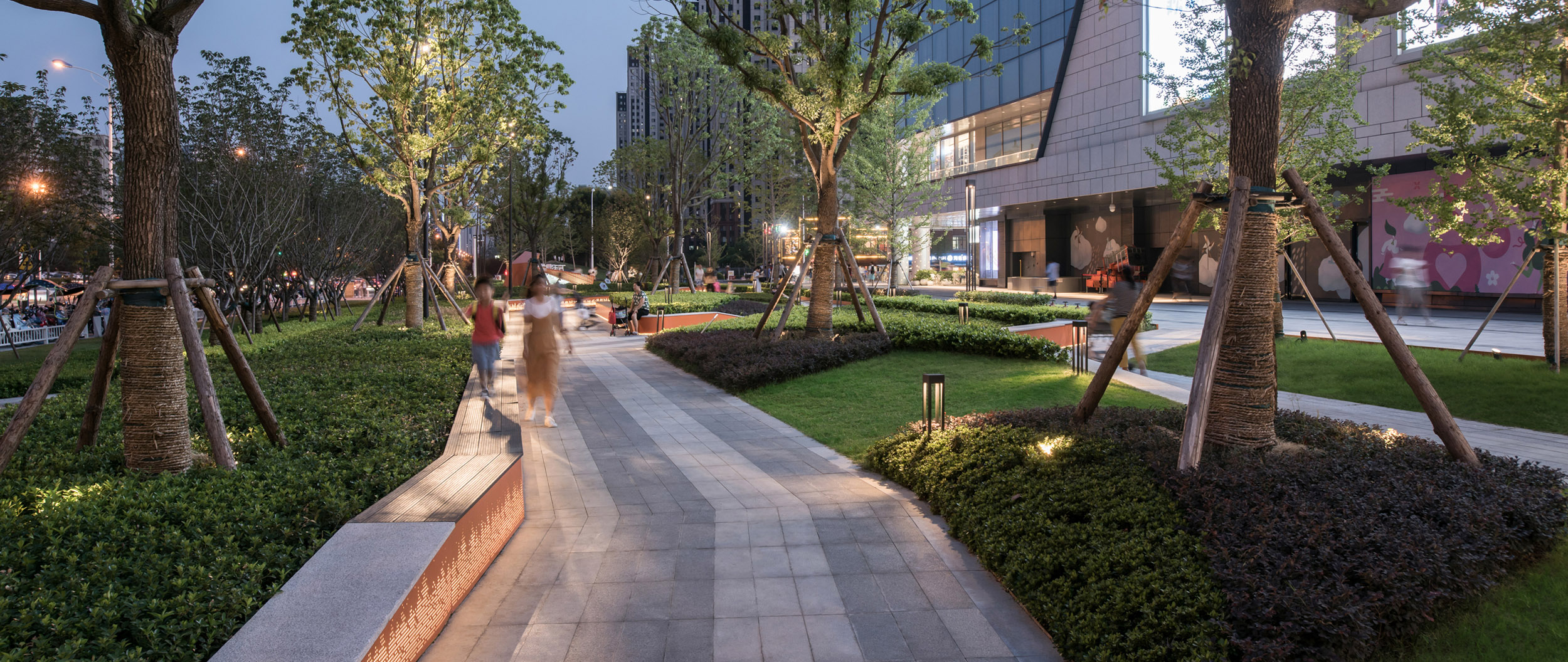 合肥万科森林广场景观-40