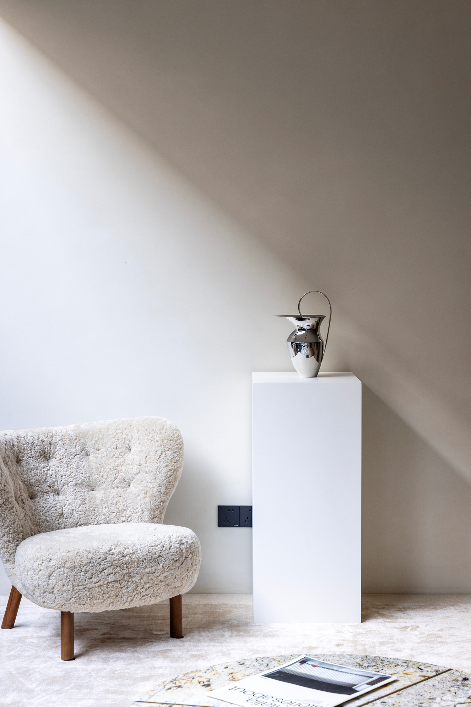 混凝土的诗意丨中国上海丨空间设计是合设计,软装设计珊瑚居艺术空间Corallo Casa-63