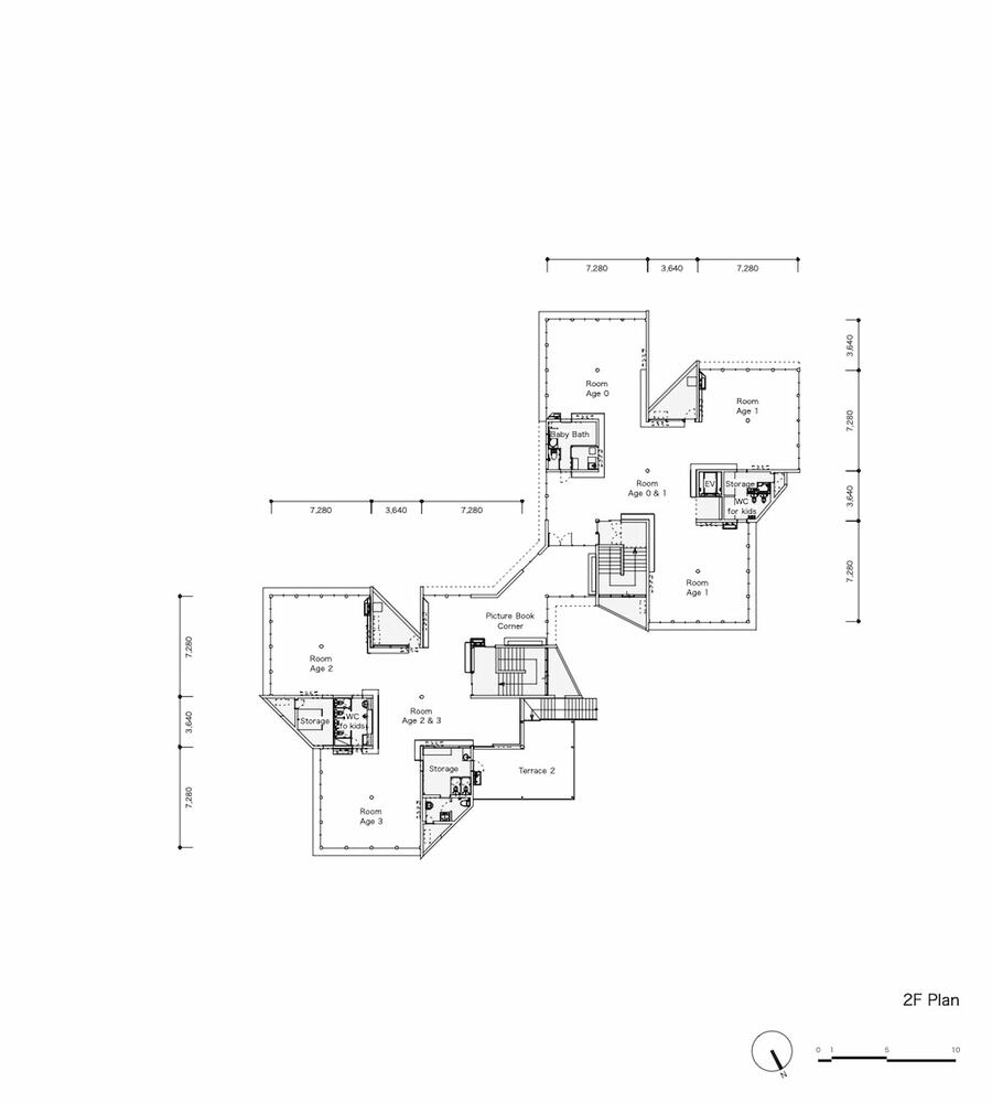 日本 Kashimada 托儿所丨日本东京丨地形建筑师-35