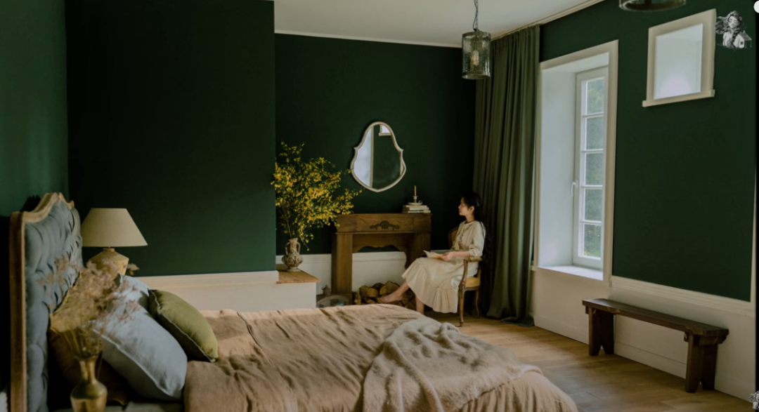 90后妈妈带家人住进森林别墅丨德国丨Thuy Dao和老公T-45