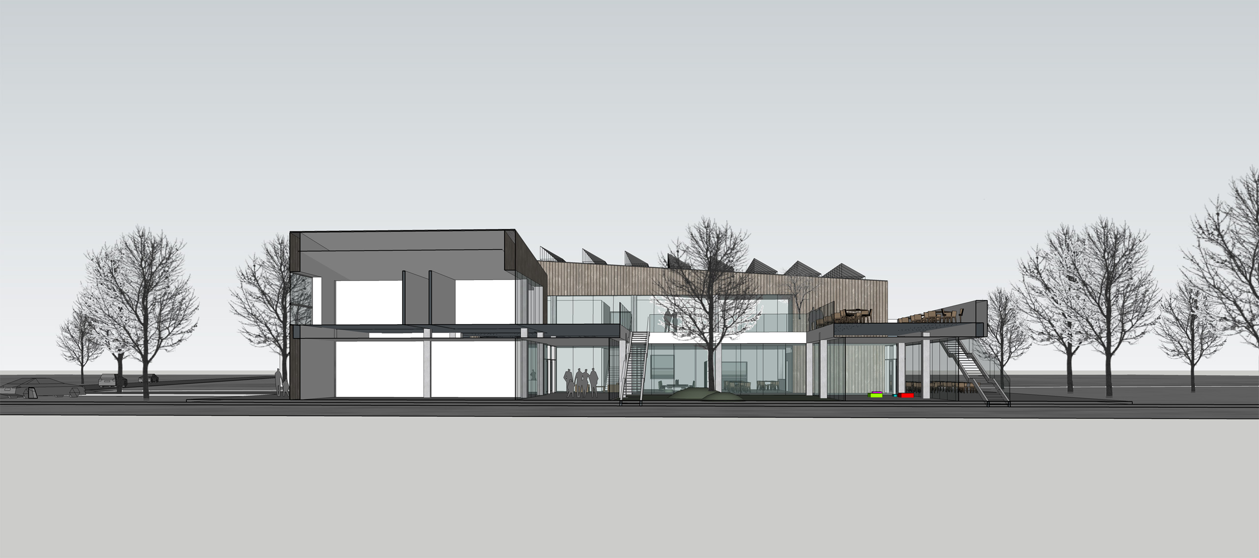 HROMADSKY DIM（社区建筑项目）丨乌克兰丨Yurima Architects-19