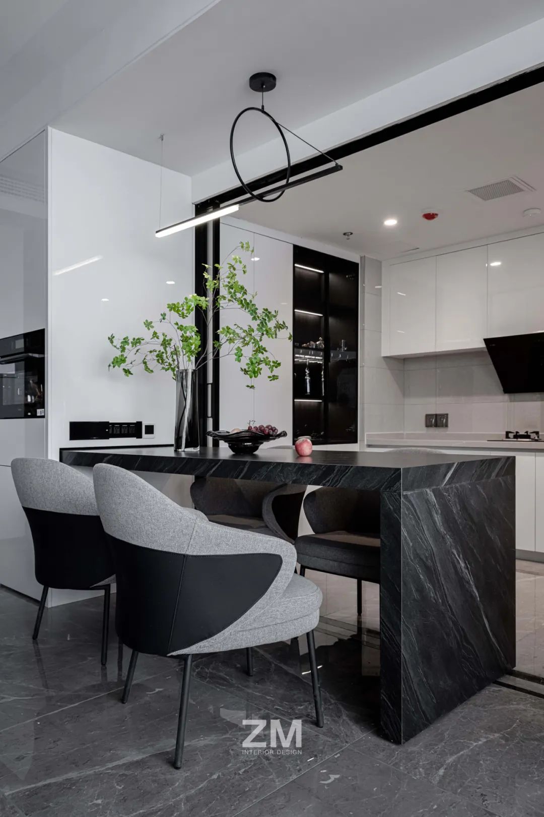 溪月 · 湖南长沙意式极简私宅设计丨中国长沙丨住美设计-42