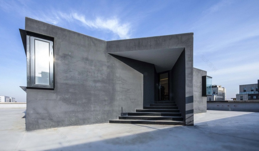 科技办公楼屋顶景观员工之家-3