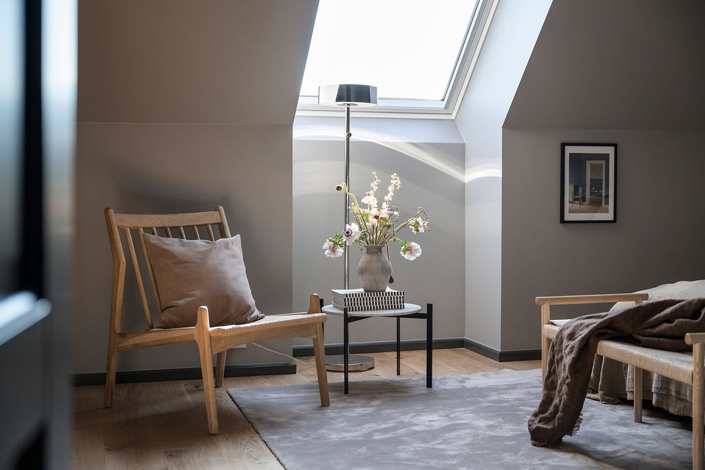斯德哥尔摩郊区时尚阁楼设计-20