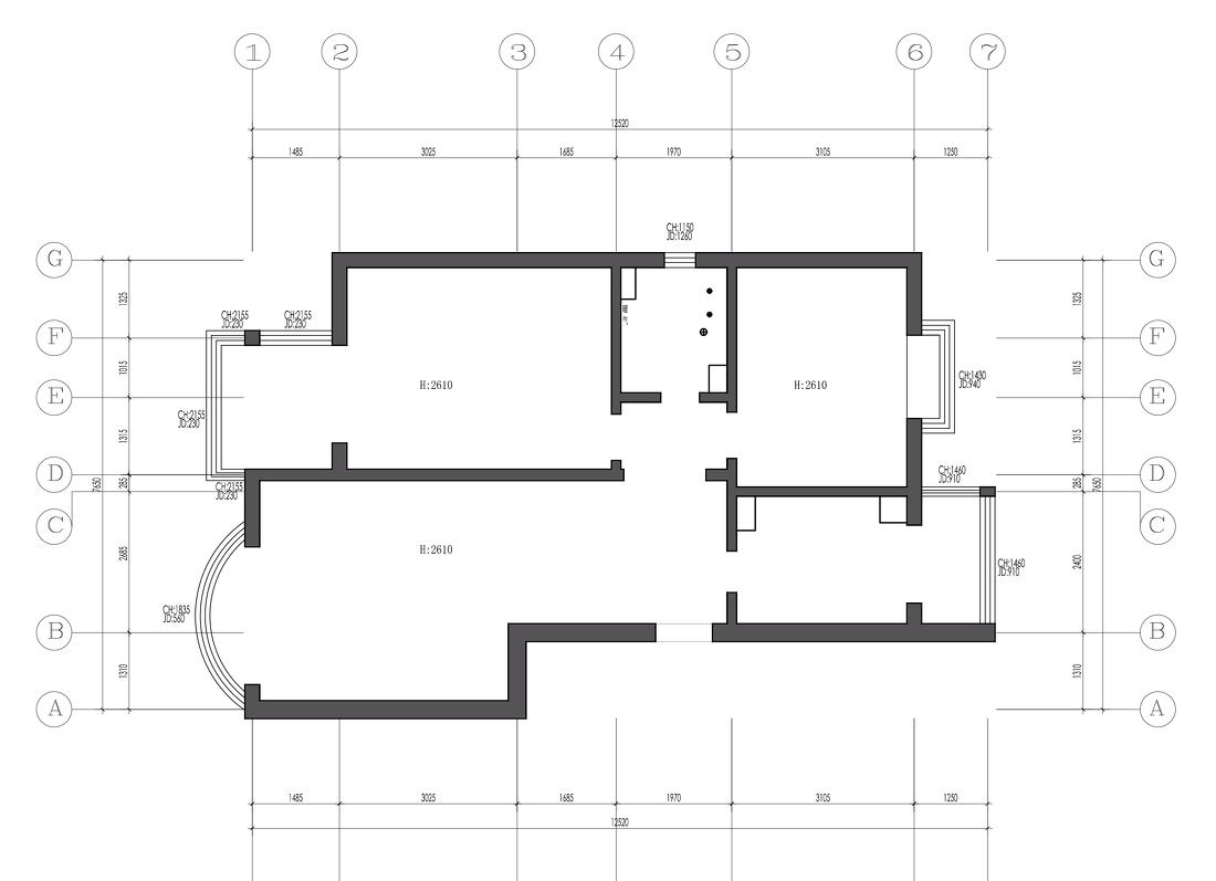 北欧风原木宅-56