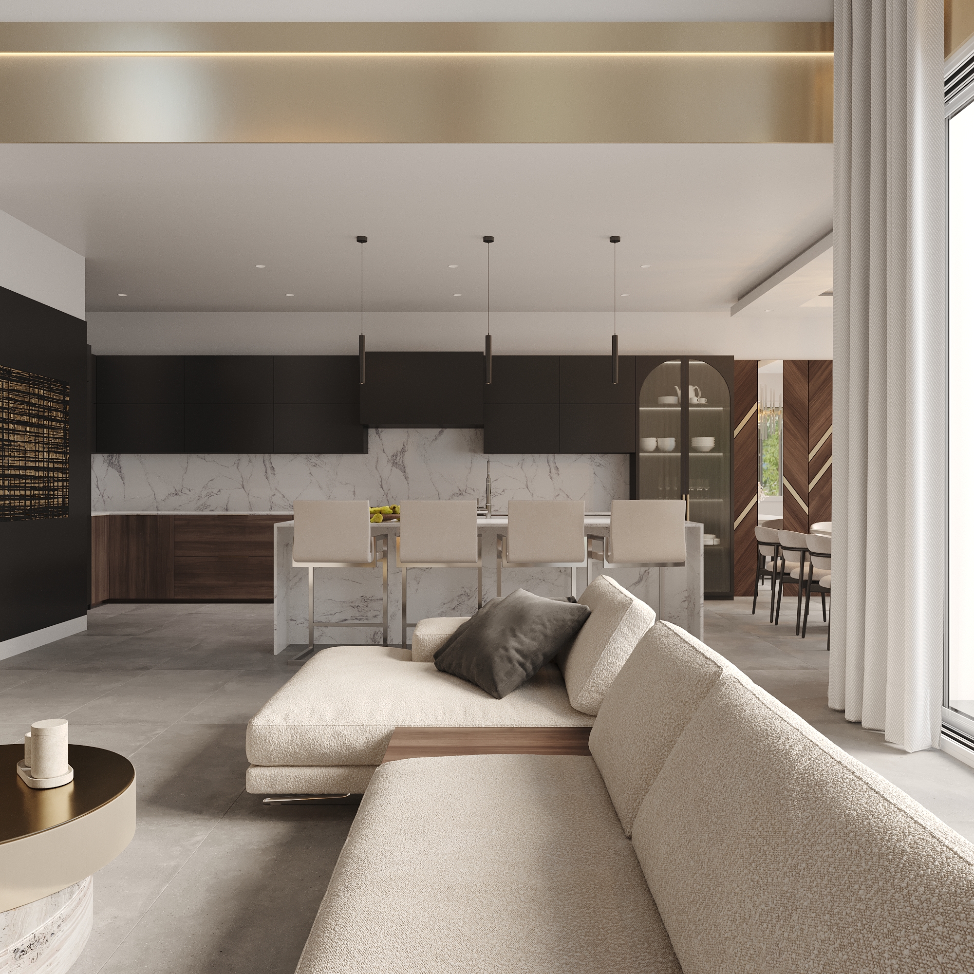 迈阿密两层住宅设计丨美国迈阿密丨Olya Markova-11