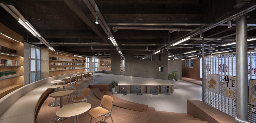 黑龙江省大庆市“猛咖”咖啡馆丨中国大庆丨慢珊瑚设计-66