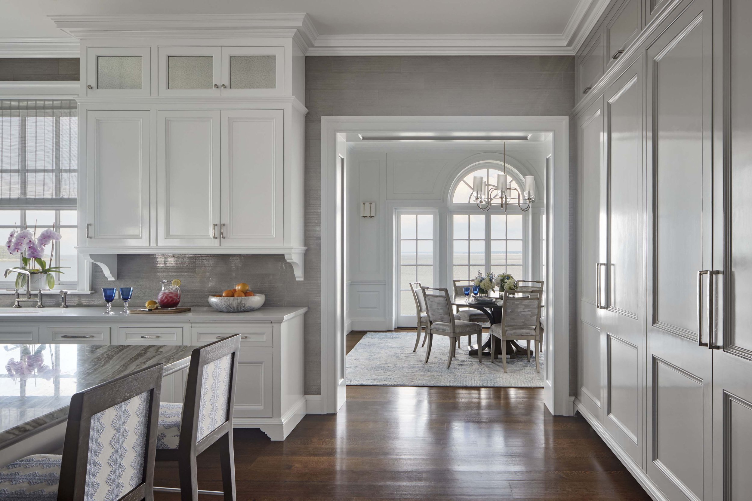 Waterfront Mediterranean Home — Charles Hilton Architects-18