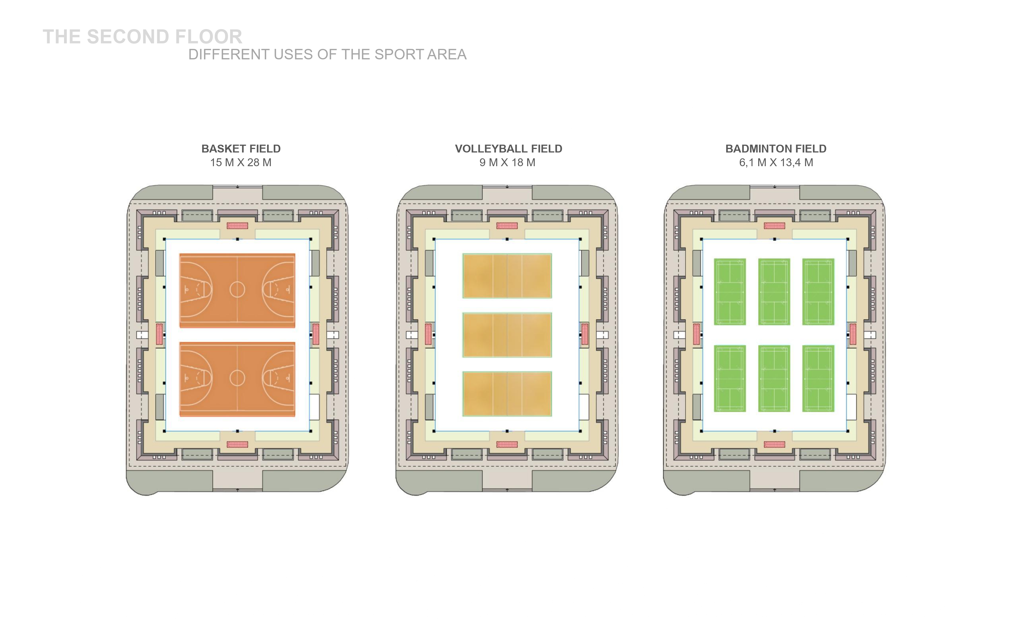 西安思源学院体育馆概念设计丨中国西安丨Lee Xin,Giacomo Liviabella-23
