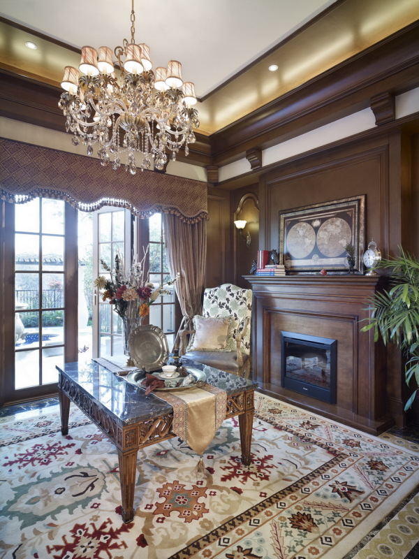 美式 杭州戴昆郡原列岛别墅样板间-1