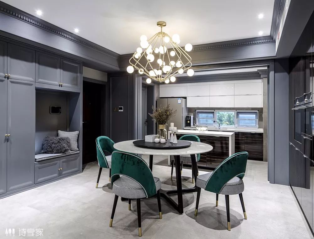 万科金域蓝湾 240㎡现代摩登家居,儿童元素与高级灰的惊艳碰撞-39