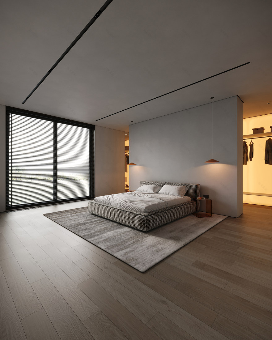 橙色色调卧室-3