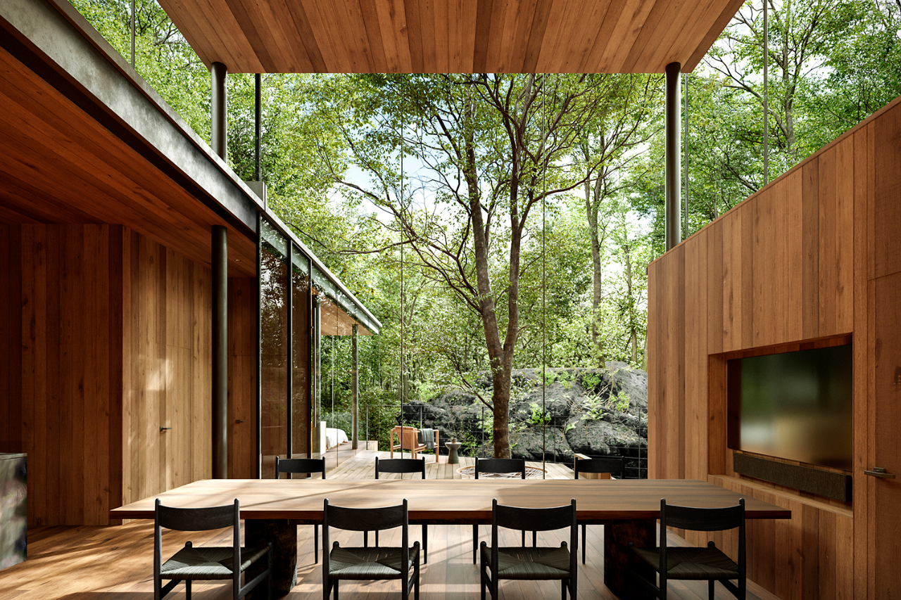 日本群马县水上町 NOT A HOTEL 温泉别墅丨SUPPOSE DESIGN OFFICE-12