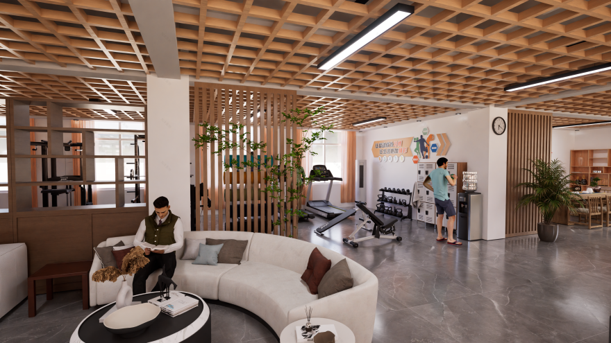 魅力“职工之家”设计 / 健身房-16