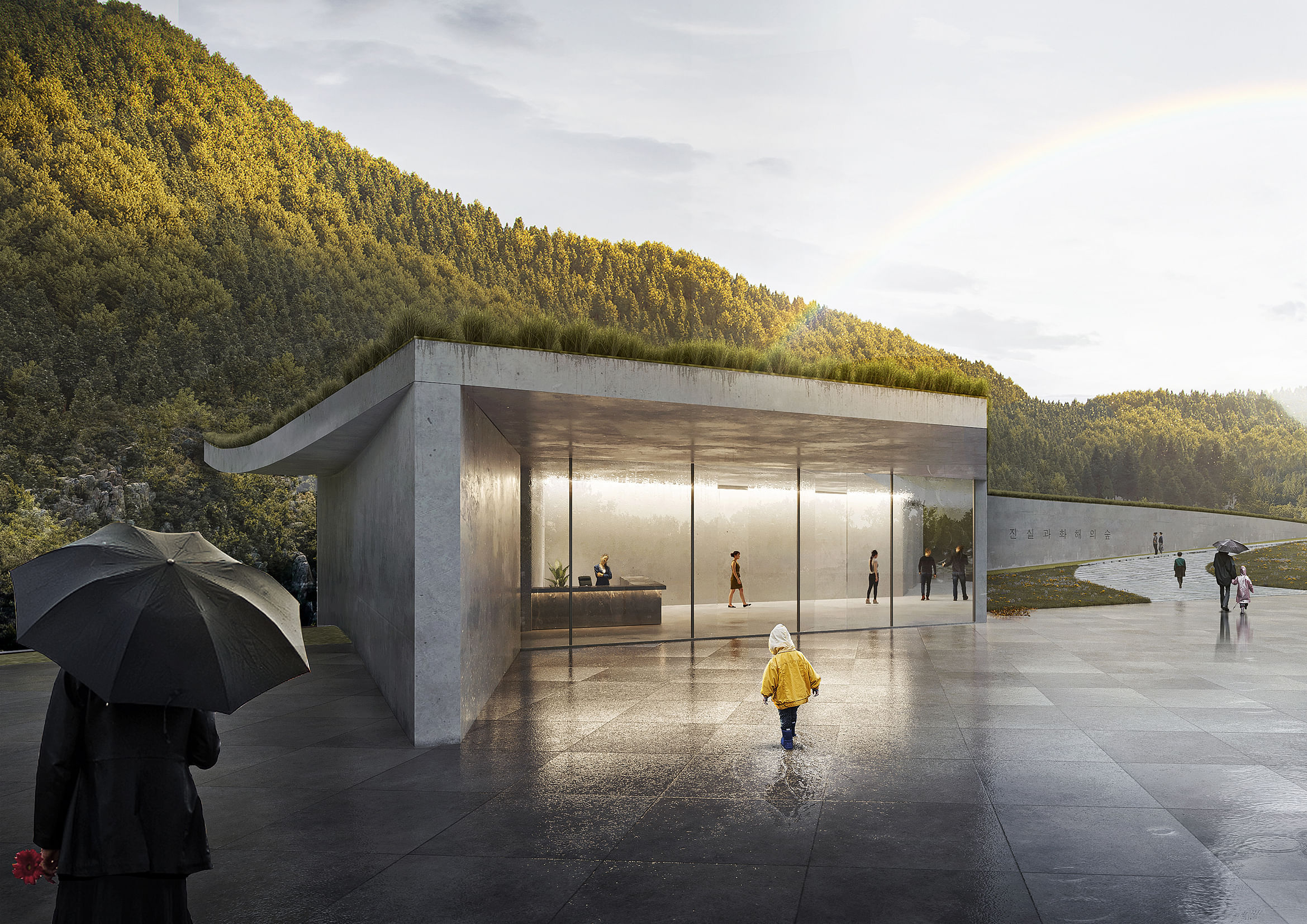 韩国战争平民受害者纪念公园丨POP Architecture-2