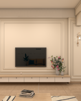 Modern Coastal 2BHK Apartment Interior | Goa Residence
