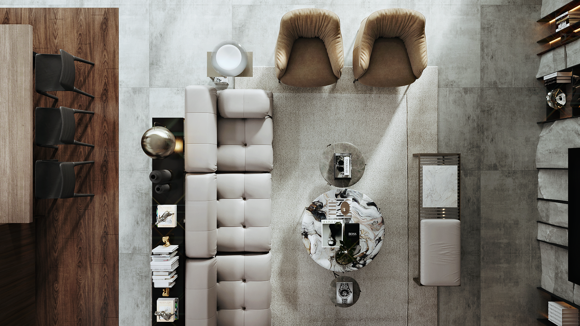 Lake view Villa 别墅设计丨埃及开罗丨Amany Fahmy-14