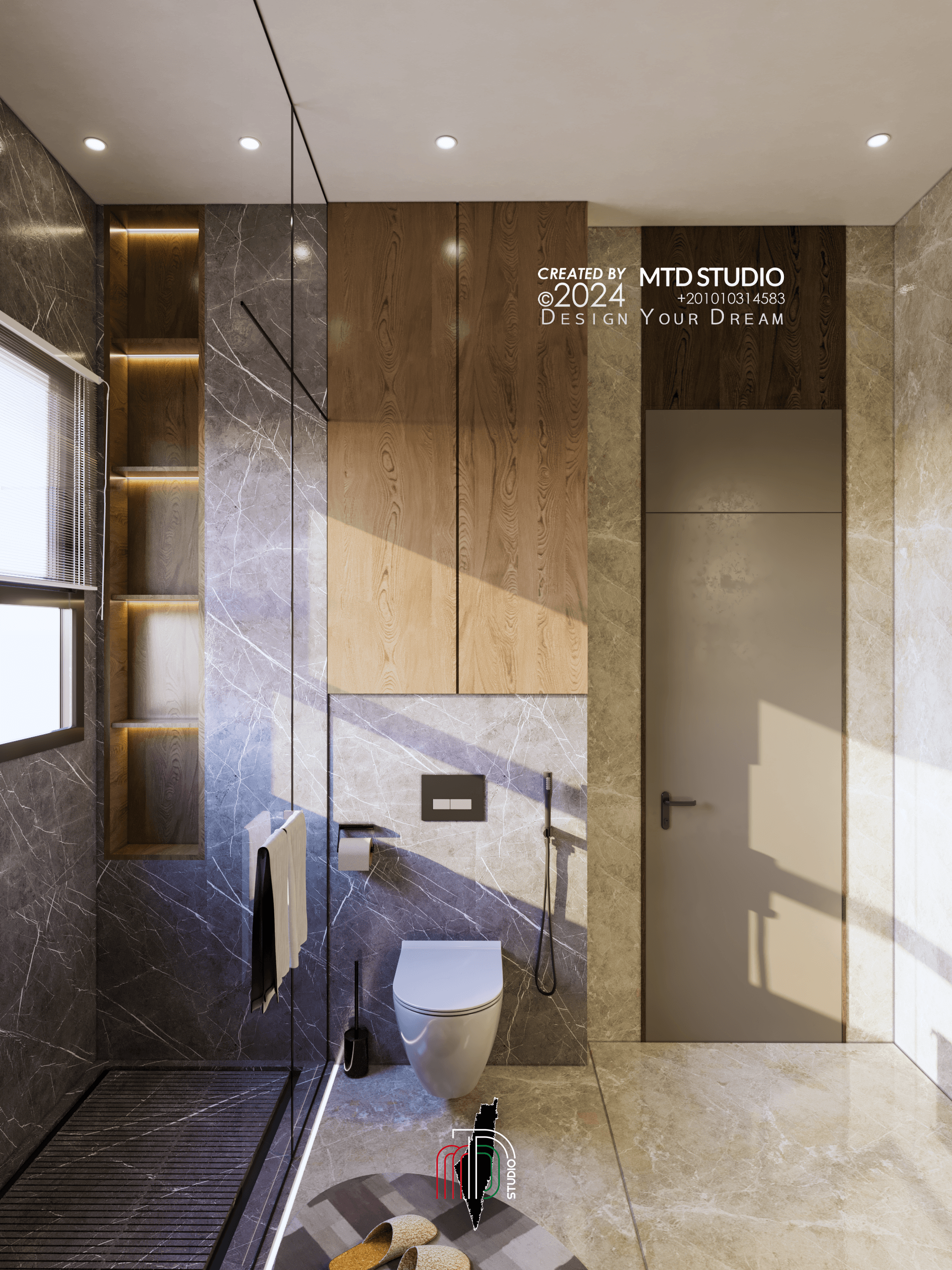 Guest Bedroom KWT 室内设计丨MTD Studio-28