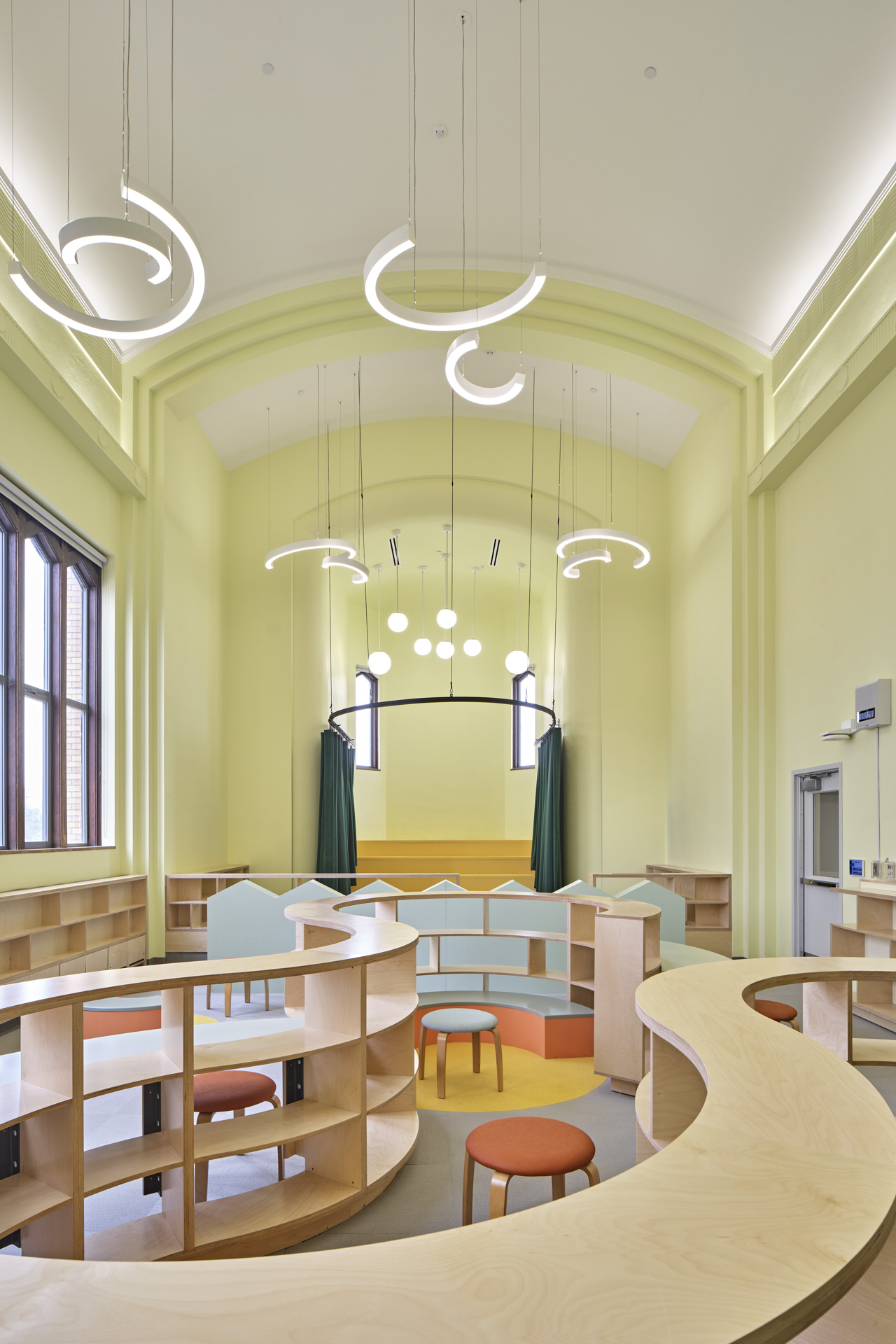 底特律某小学改造项目丨美国底特律丨PLY+ Architecture,MPR Arquitectos-15