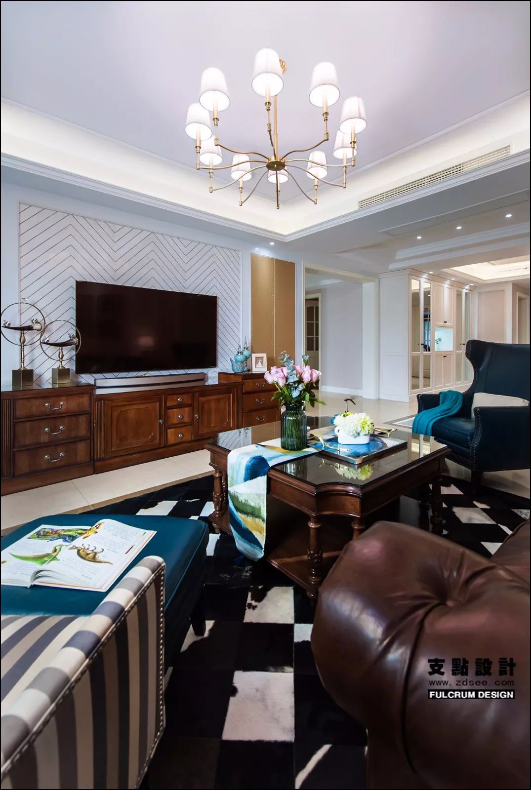 《忆时光》支点设计，现代美式风情融入温馨家居-20