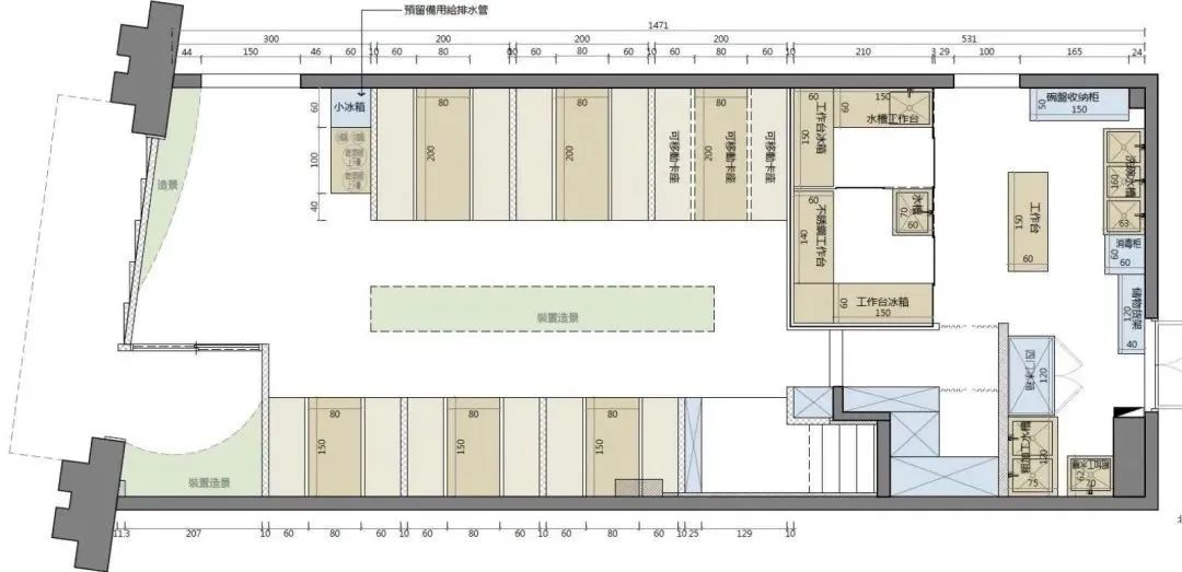 东莞兄弟船日料餐厅丨中国东莞丨台湾钛艺空间设计-51