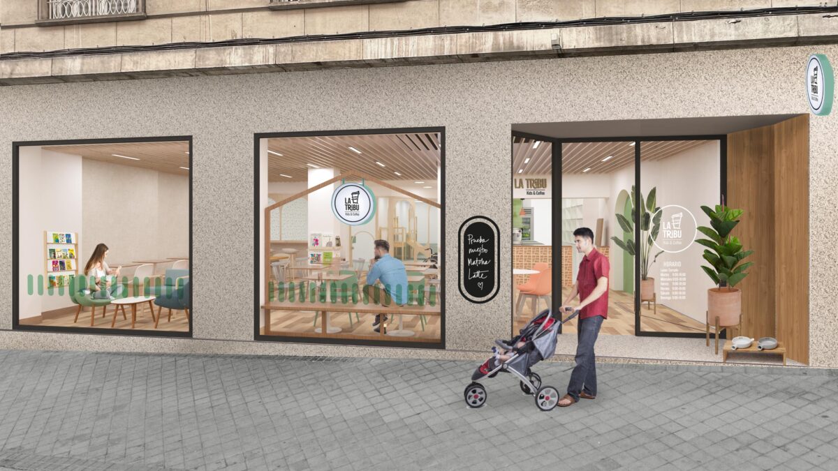 拉蒂布亲子咖啡游乐办公空间

注：LA TRIBU可音译为拉蒂布 ，KIDS & COFFEE体现了有孩子也有咖啡的场景，PlayOffice可理解为既可以玩耍又可以办公的空间，整体组合成上述翻译 -5