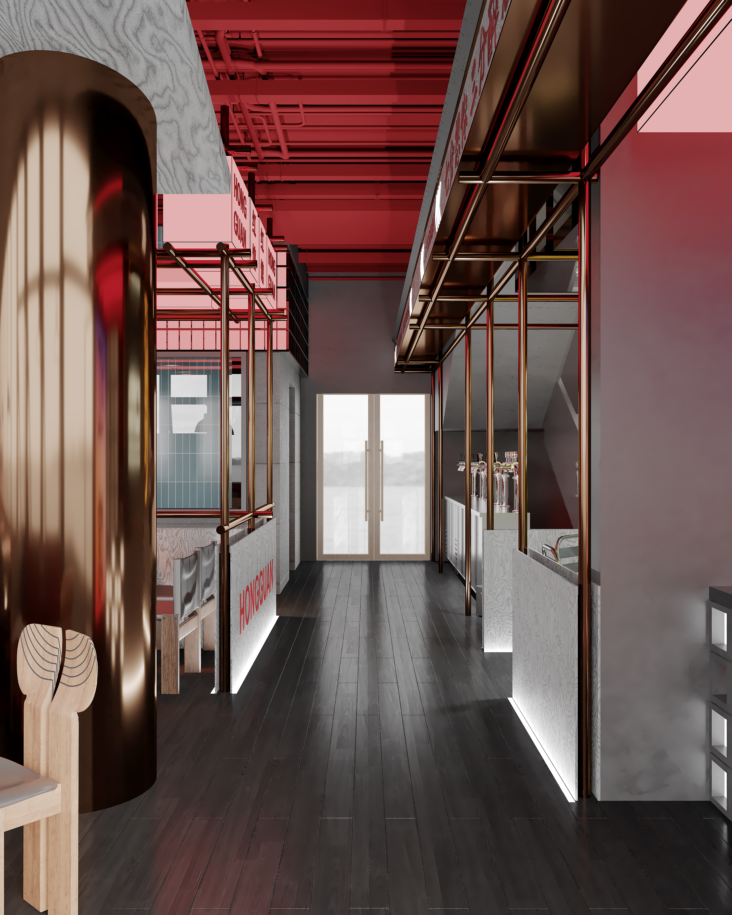 烧烤餐厅设计-3