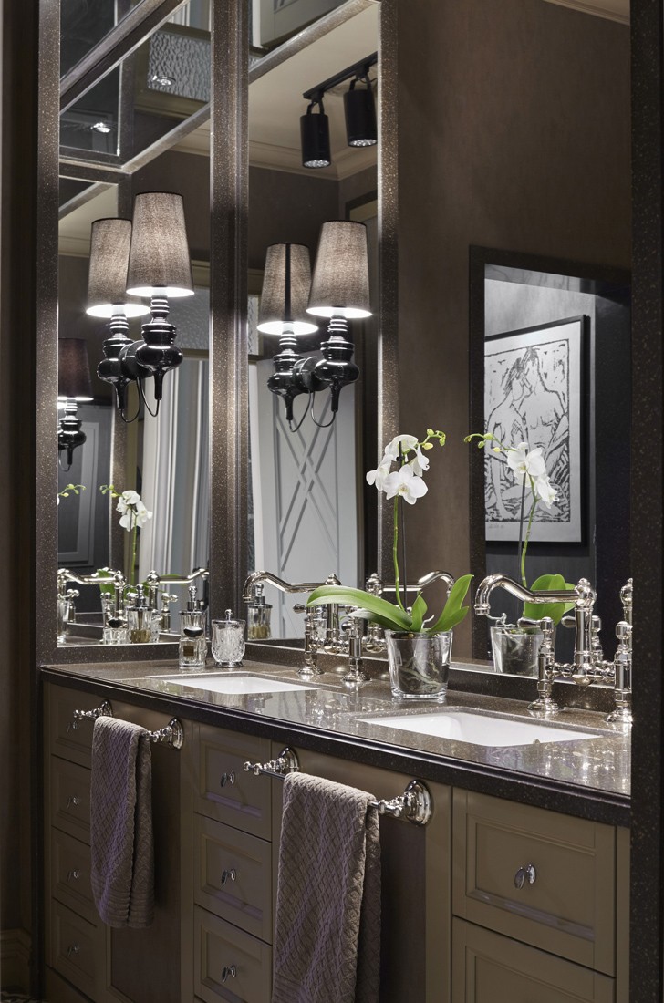 俄罗斯奥廖尔公寓 | 独特的蓝绿色调设计-17