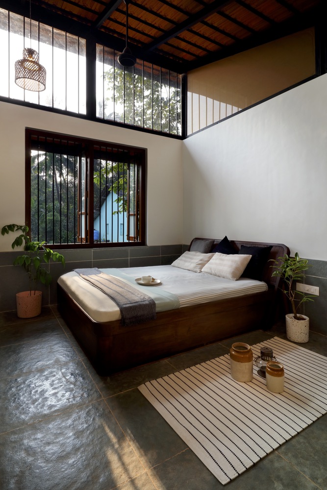 融入自然的印度乡村故居-24