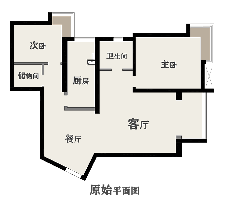 浪漫温馨的婚房设计-2