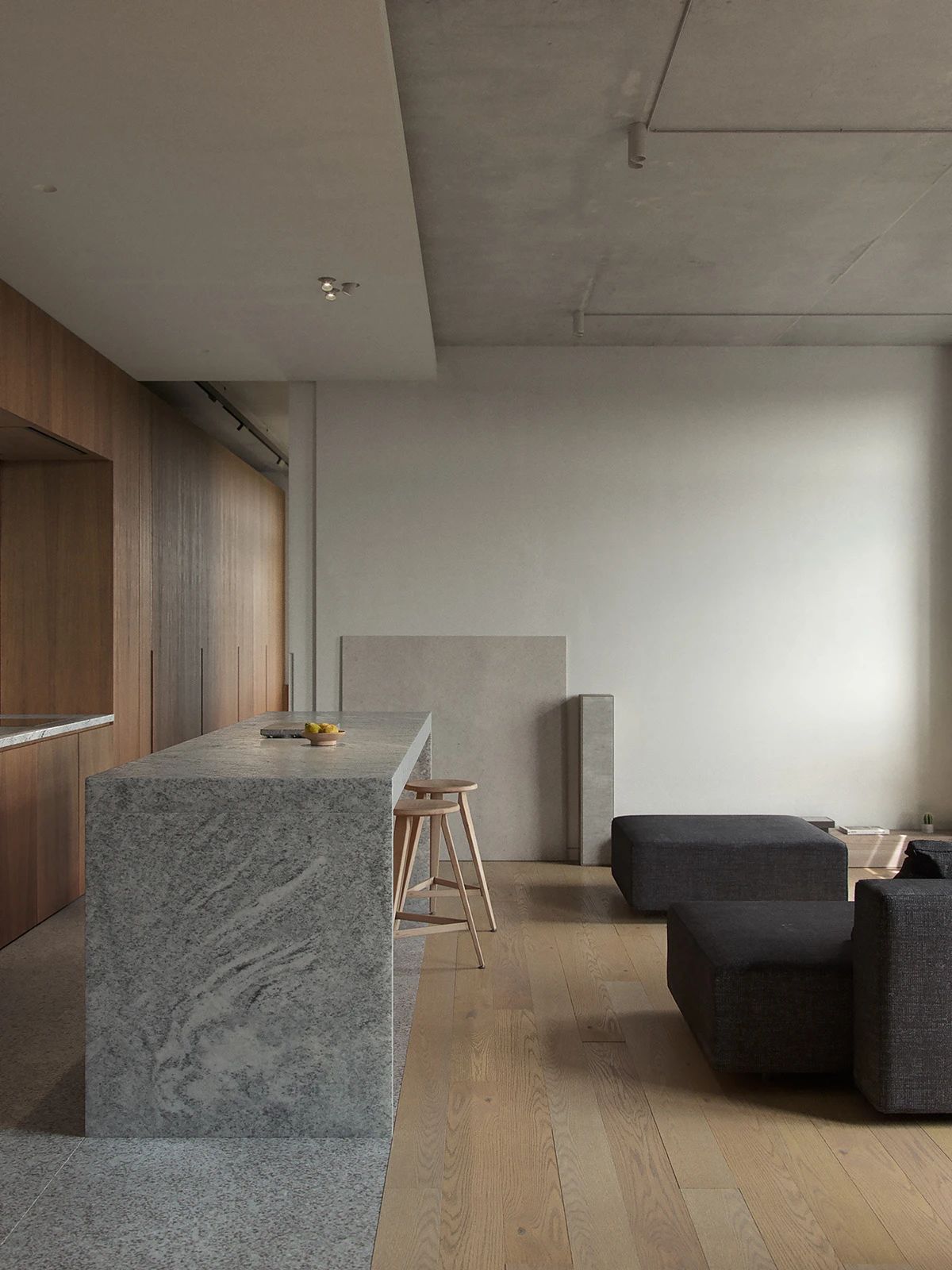 132 平米异形空间住宅设计丨Viktor Serhey 和 DUDES Architects-11