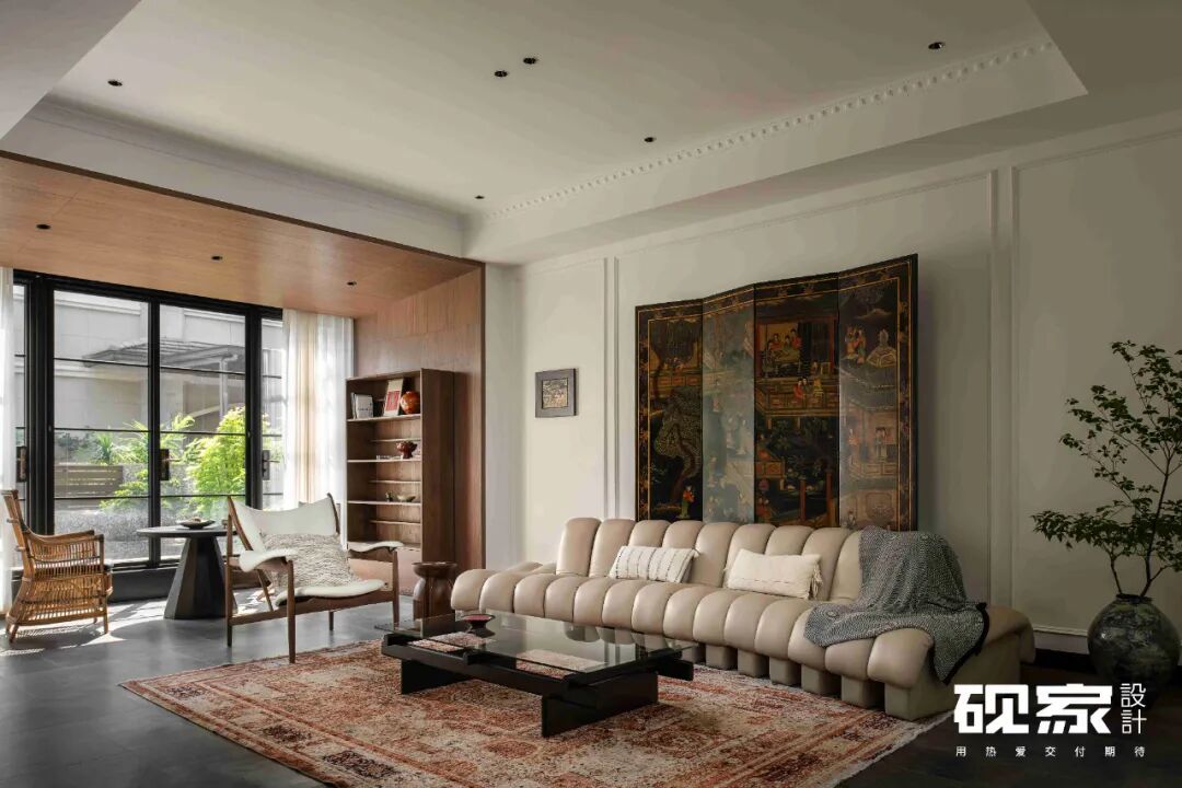 砚家实景|紫云台450㎡别墅·艺术奇遇轻盈安居-38