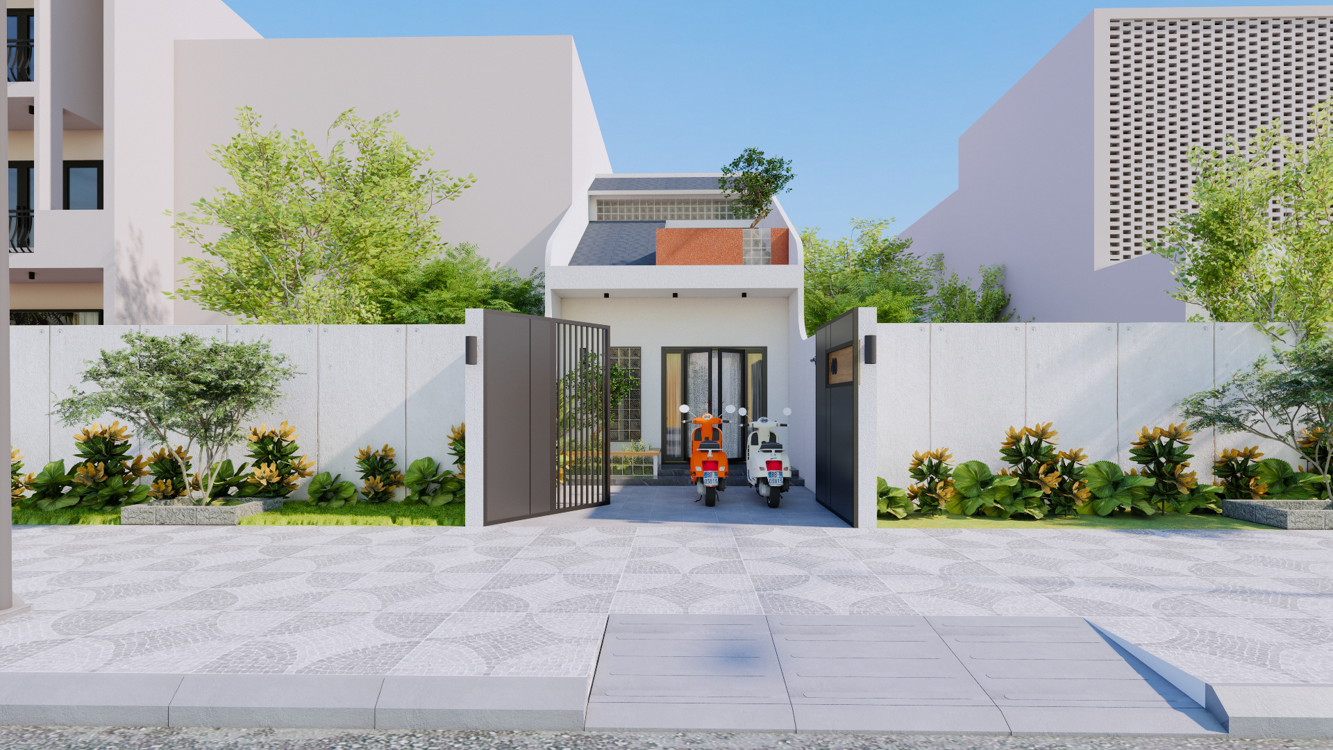 现代联排别墅设计丨Four T&T Design Studio-11