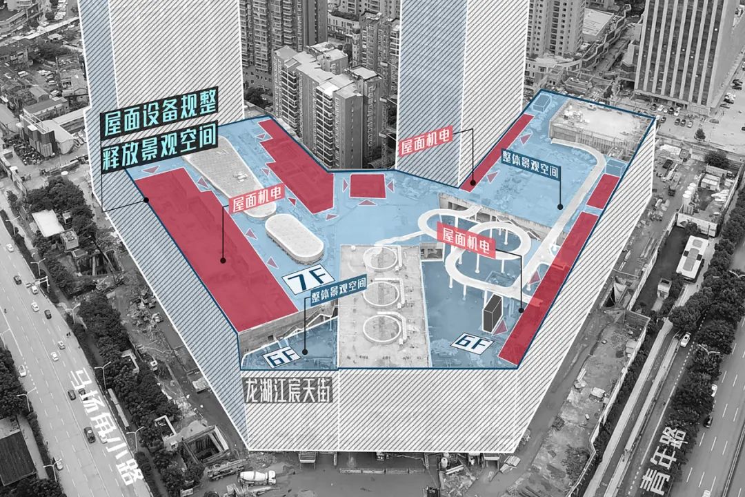 武汉江宸天街商业屋面景观丨中国武汉丨FLO景观设计事务所-12