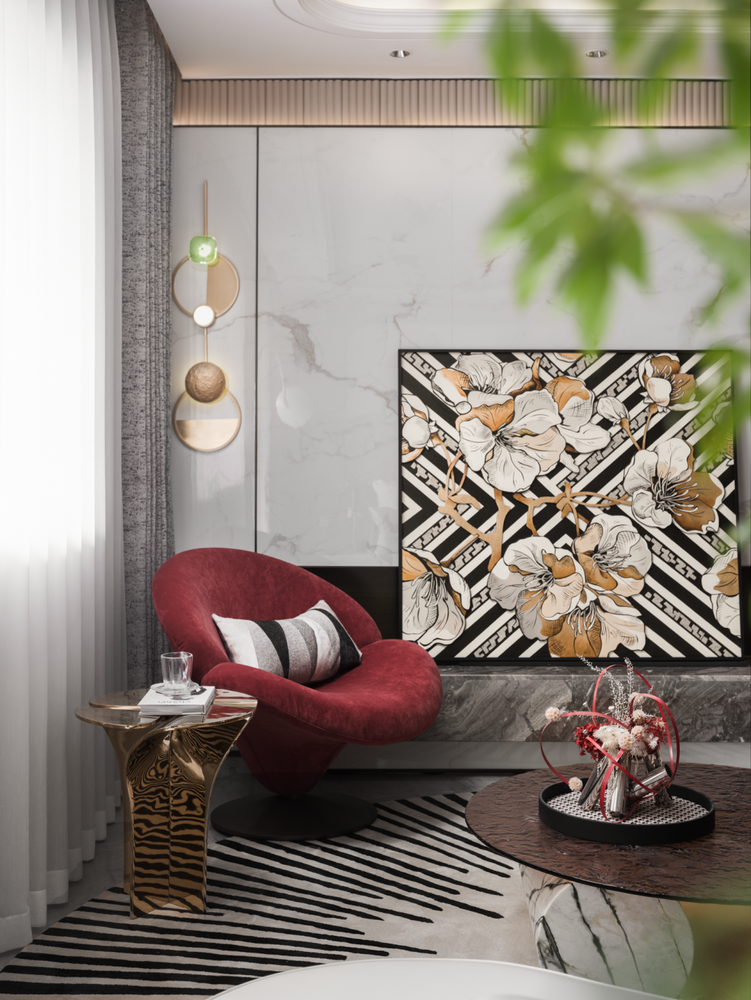 香奈儿风尚 · 苏州太仓湖语颂下叠样板间丨中国苏州丨元禾大千（软装）,矩阵上海设计中心（硬装）-19