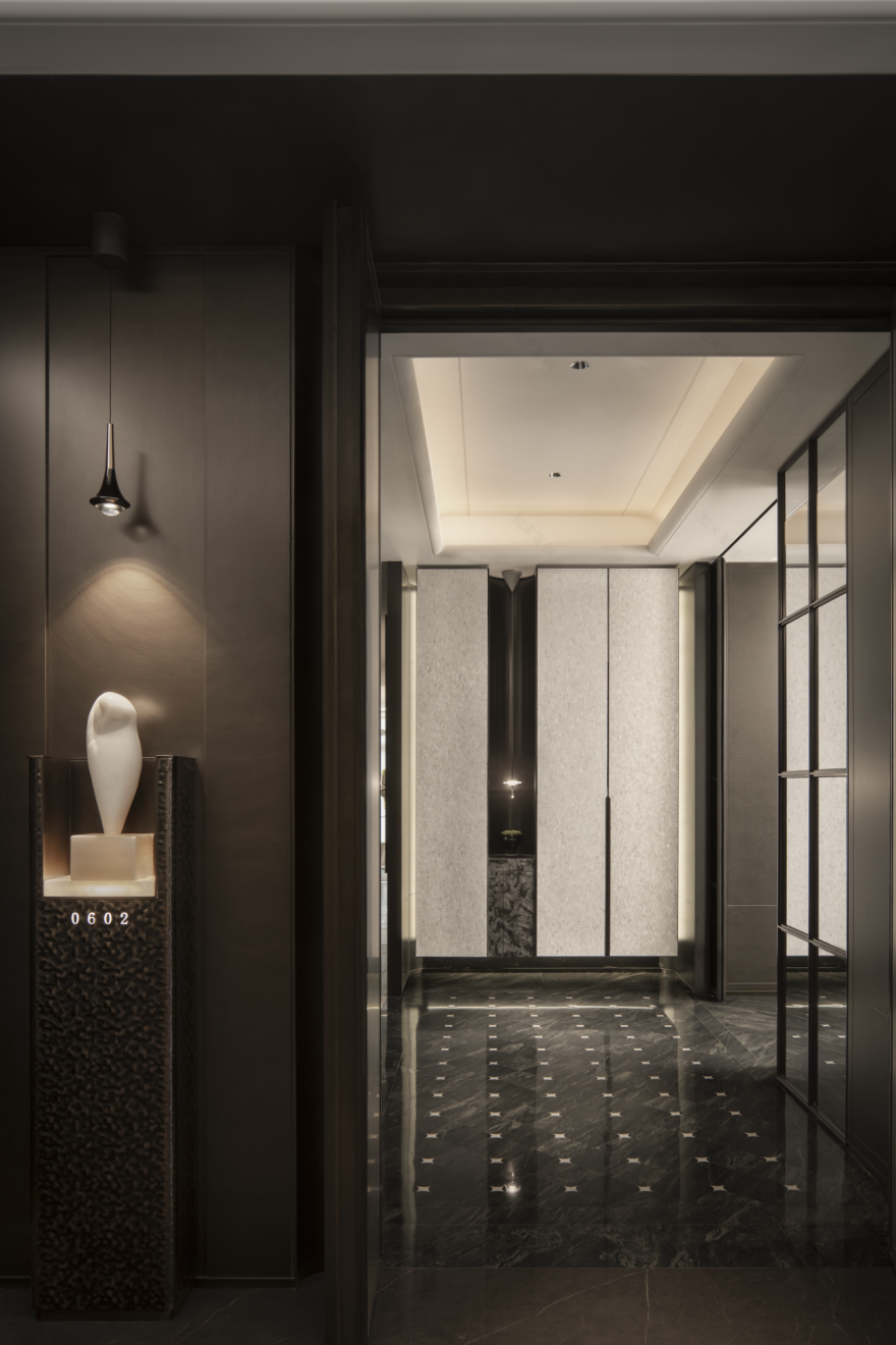 华润置地武汉瑞府266㎡样板间丨中国武汉丨LYZD李益中设计,RSD赛瑞迪普-3