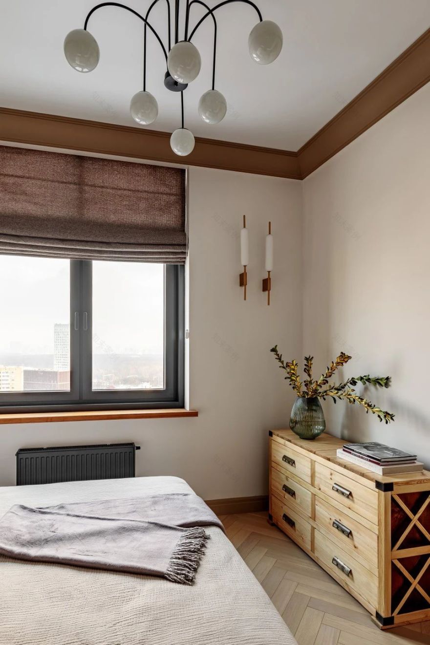 女生独居 51㎡公寓设计丨Olga Shumkina-27