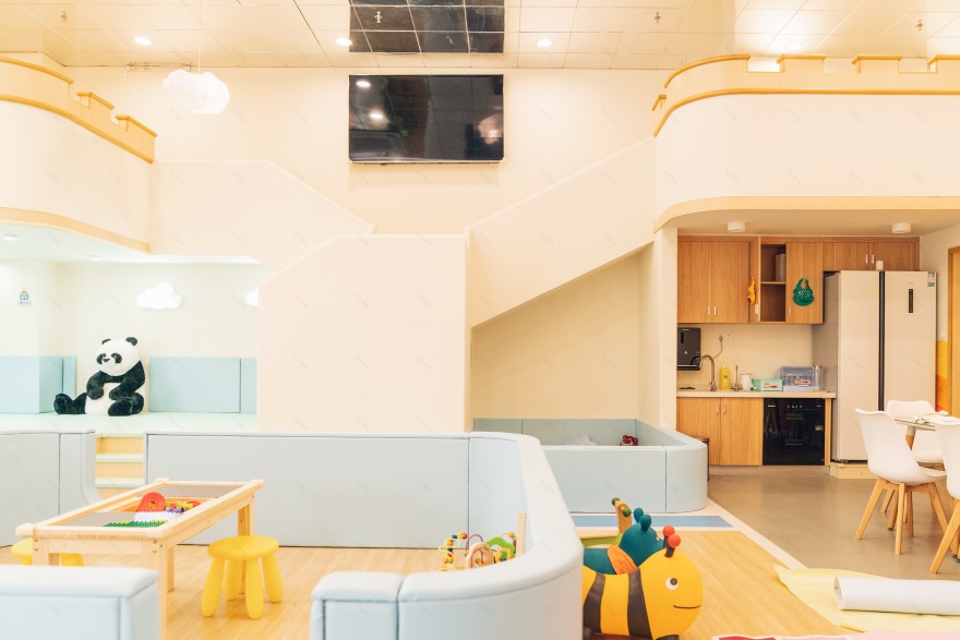 吐泡泡亲子游泳俱乐部广州白云店设计案例丨中国广州丨意匠工作室-5