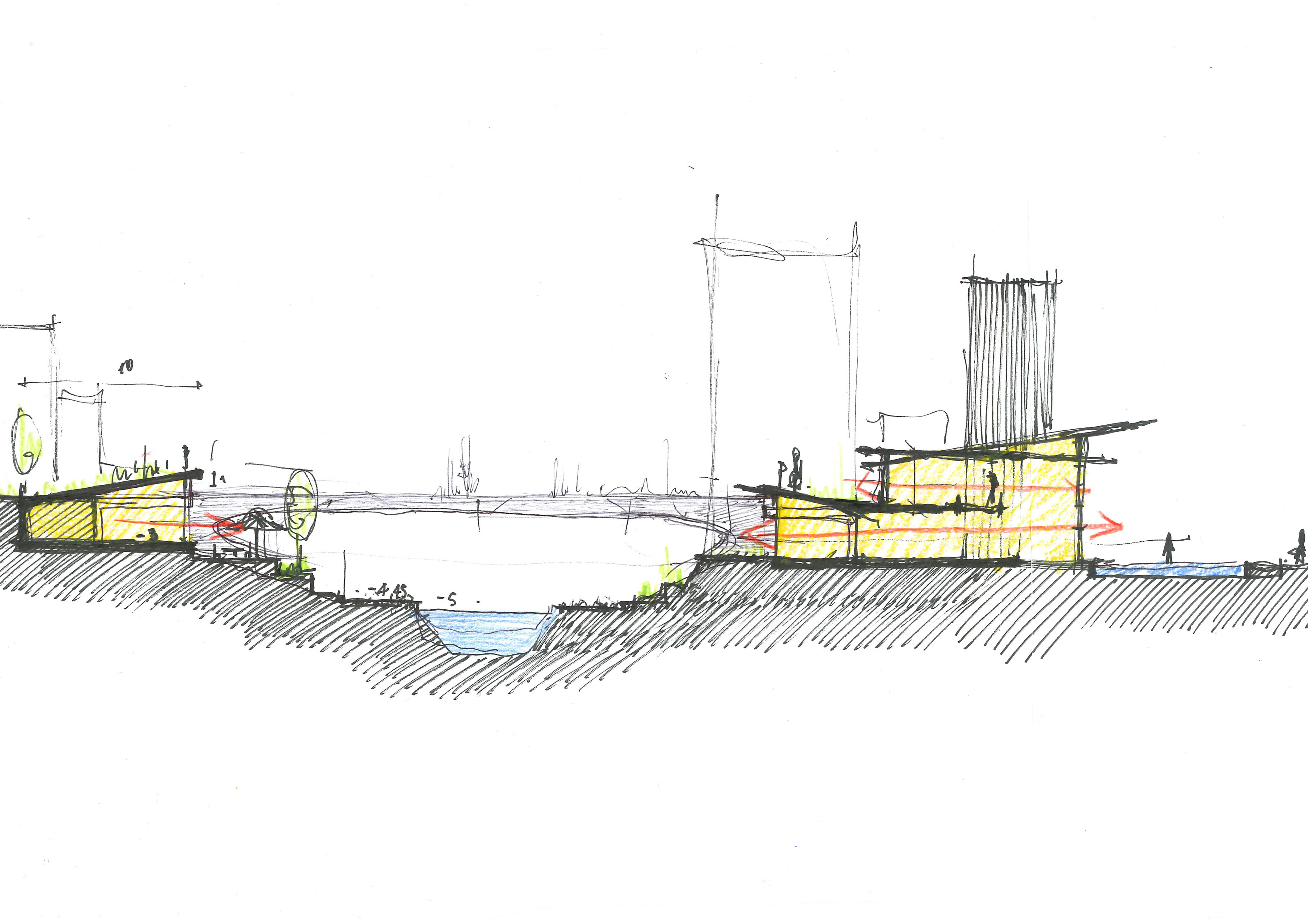 阿尔巴尼亚城市复兴项目——揭示河流与城市关系的设计-10